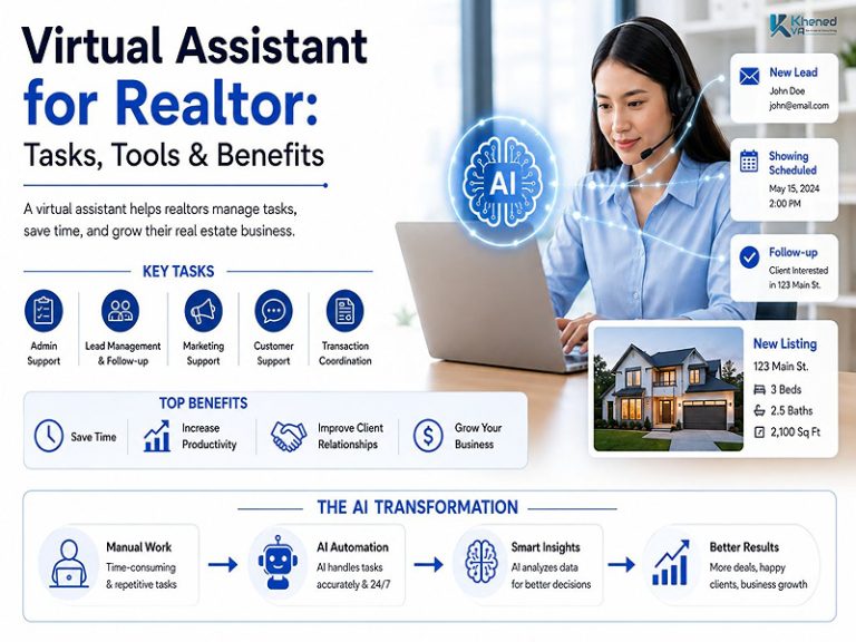 Virtual Assistant for Realtors: Tasks, Tools & Benefits