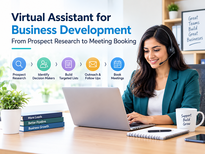 virtual assistant for business development